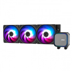 SISTEMA ENFRIAMIENTO LIQUIDO MSI, 3 FAN, 360MM, NEGRO MAG CORELIQUID A13 360