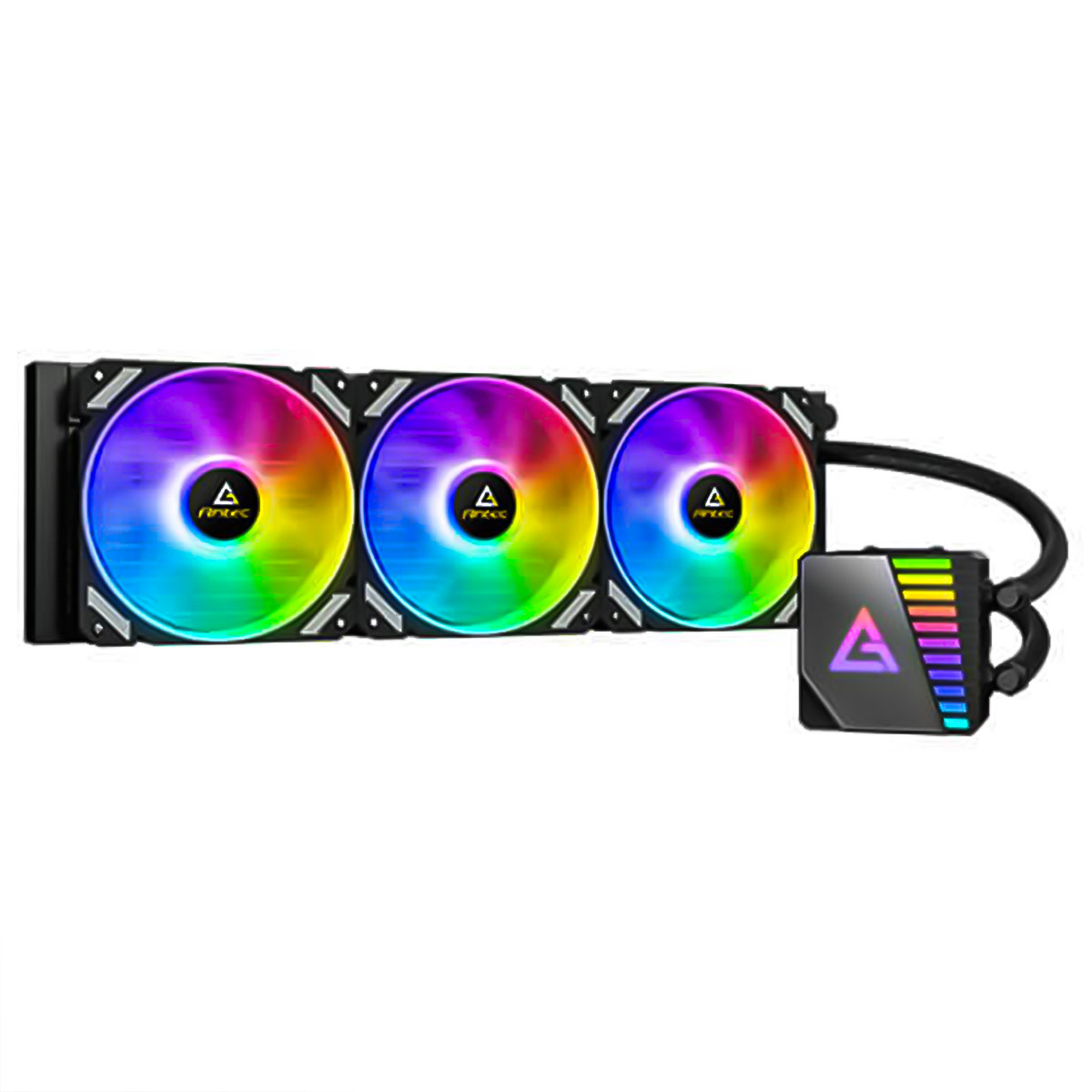 ENFRIAMIENTO LIQUIDO ANTEC ,3 FAN ARGB,360MM,1600 RPM,NEGRO SYMPHONY 360 ARGB