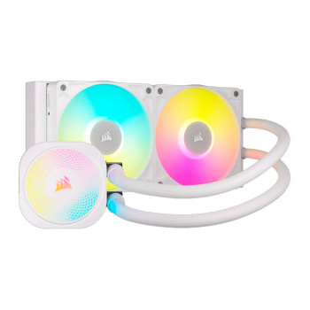 ENFRIAMIENTO LIQUIDO CORSAIR ICUE LINK TITAN RX RGB,240MM,BLANCO 