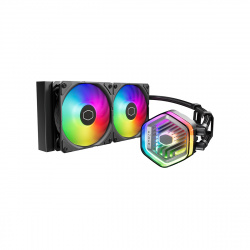 ENF. LIQUIDO COOLER MASTER MASTERLIQUID 240L ATMOS,ARGB,LGA1700/1851/AM5,NEGR