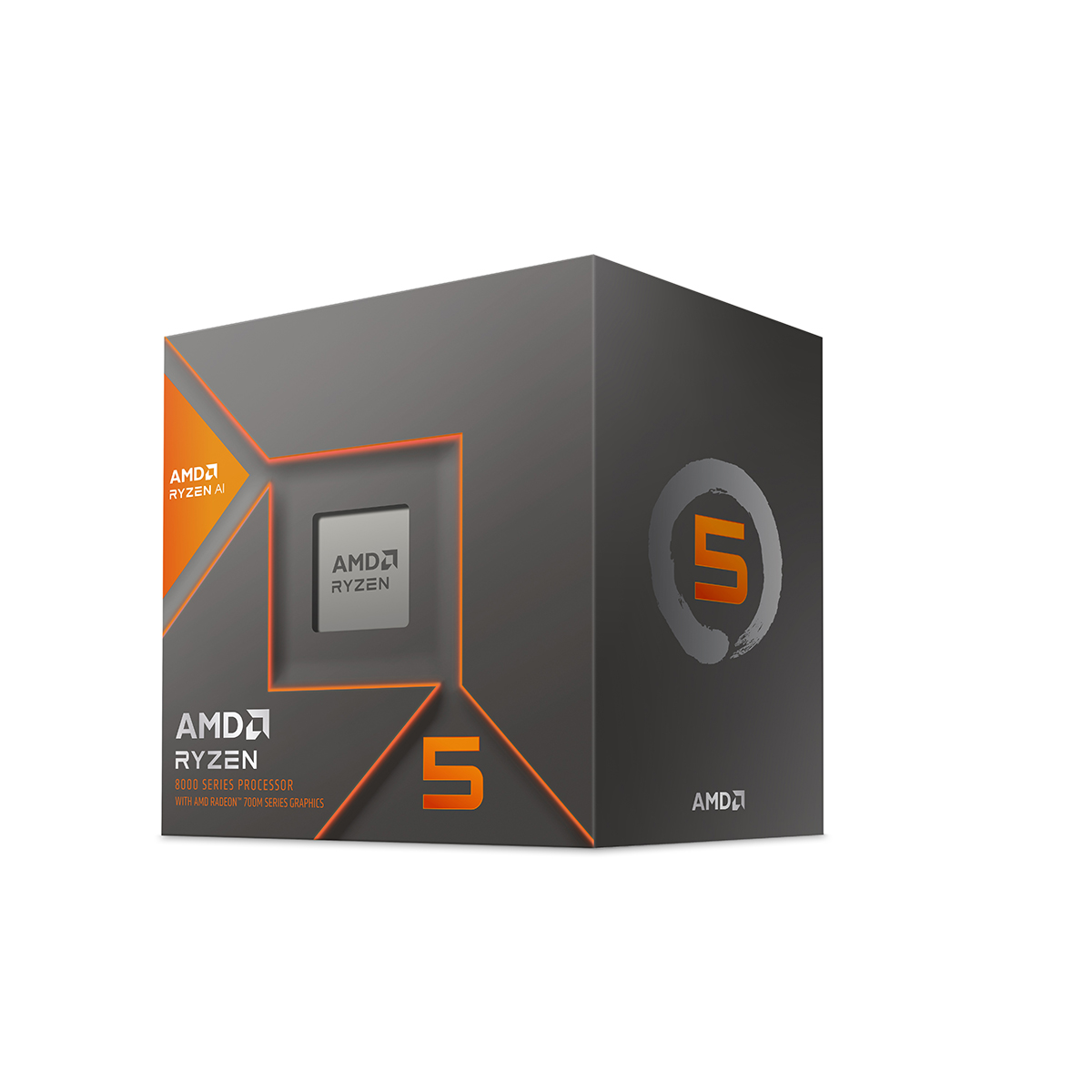 PROCESADOR AMD RYZEN 5 8600G S-AM5 6 CORE 4.3 GHZ 65W C/GRAFICOS C/FAN STEALTH