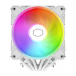 DISIPADOR COOLER MASTER  HYPER 622 HALO WHITE, ARGB, DOBLE TORRE, 6 TUBOS, 2 FAN