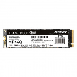 UNIDAD SSD M.2 TEAMGROUP 2TB TEAM MP44Q, PCI GEN 3X4, 2280, 7.400 MB/S,6,200MB/S