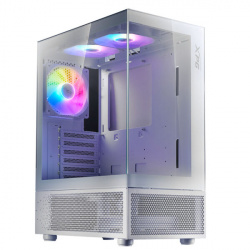 GABINETE ADATA XPG INAVADERX MINI MIDTOWER VIDRIO TEMP ATX 5 VENTILADOR BLAN