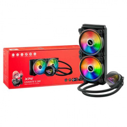 ENFRIAMIENTO LIQUIDO ADATA XPG LEVANTE X ARGB 2X120MM LGA1700 AM5 NEGRO