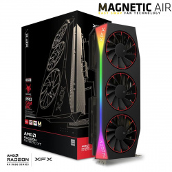 TARJETA DE VIDEO XFX MERCURY RX 9070XT,16GB GDDR6,2570MHZ,MAGNETIC AIR