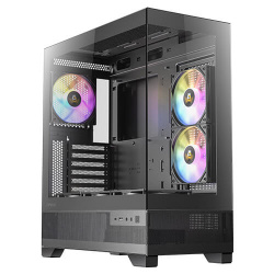 GABINETE ANTEC CX700 RGB ELITE MIDI TOWER, ATX, M-ATX, ITX, 6X VENTLADORES,NEGRO