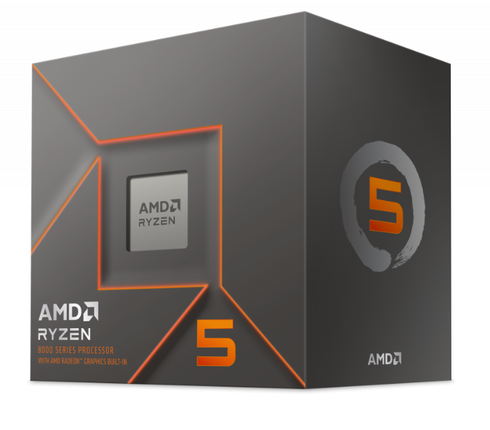 PROCESADOR AMD RYZEN 5 8500G S-AM5 6 CORE 3.5 GHZ 65W C/GRAFICOS C/FAN STEALTH