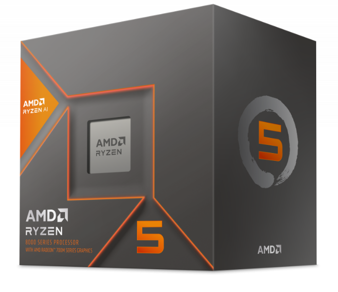 PROCESADOR AMD RYZEN 5 8600G S-AM5 6 CORE 4.3 GHZ 65W C/GRAFICOS C/FAN STEALTH