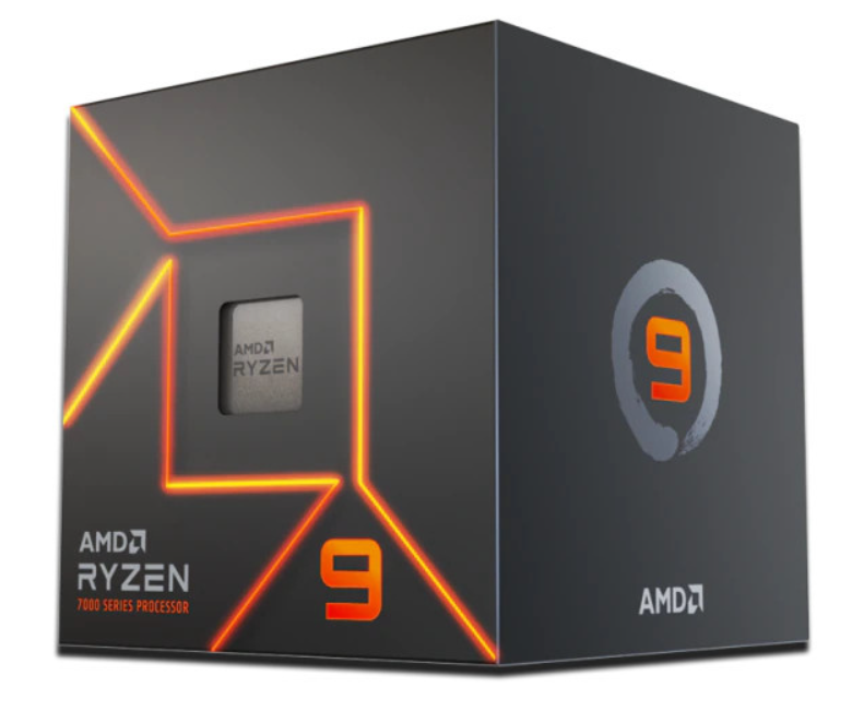 PROCESADOR AMD RYZEN 9 7900 S-AM5 12 CORE 65W C/GRAF C/FAN