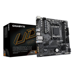 MOTHERBOARD GIGABYTE B650M H SOCKET AM5, 2*DDR5 6400MHZ, HDMI, DP,MICRO ATX