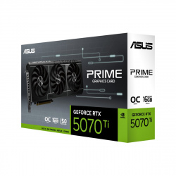 TARJETA DE VIDEO ASUS PRIME-RTX5070TI-O16G 256BIT, PCI-E 5.0,HDMI,3*DP1.4A