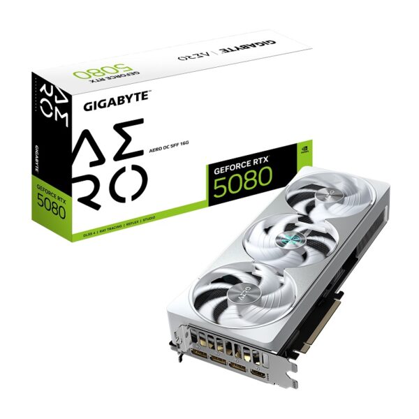 VGA GIGABYTE GEFORCE RTX 5080 AERO OC SFF 16G GDDR7 7680×4320 3DP 1HDMI