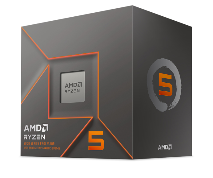 PROCESADOR AMD RYZEN 5 8500G S-AM5 6 CORE 3.5 GHZ 65W C/GRAFICOS C/FAN STEALTH