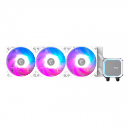 ENFRIAMIENTO LIQUIDO MSI, 3 FAN, 360MM,BLANCO,RGB MAG CORELIQUID A13 360 WHITE, 