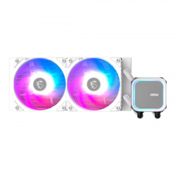 ENFRIAMIENTO LIQUIDO MSI, 2 FAN, 240MM, BLANCO RGB MAG CORELIQUID A13 240 WHITE