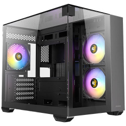 GABINETE ANTEC CX600M TRIO ARGB, MINI TOWER, MICRO-ATX, ITX, 3X VENT ARGB, NEGRO