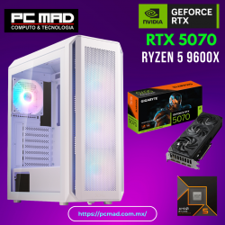 PC NEMESIS AMD RYZEN 5 9600X / RTX 5070 12GB / 32GB RAM / SSD 1TB / 850W