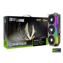 TARJETA DE VIDEO ZOTAC RTX 5070TI AMP EXTREME INFINITY 16GB GDDR7,PCIE 5,3*FAN