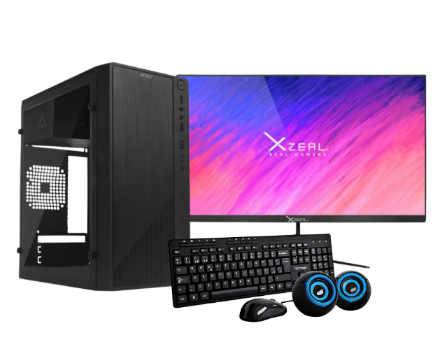 PC OFIMATICA RYZEN 7 5700G | 16GB | 480GB | A520M | WI-FI | 21.5" | KIT